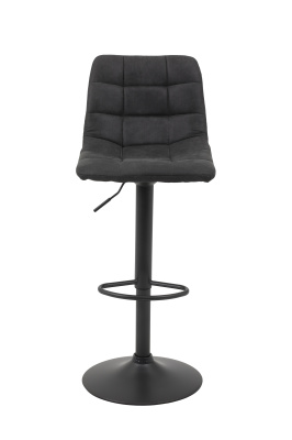 Стул барный "Yvonne H" вращающийся (Цвет АНТРАЦИТ 46 / СЕРЫЙ, Артикул 920 382 46, Размер 430 мм * 440 мм * 910 -1130 мм)