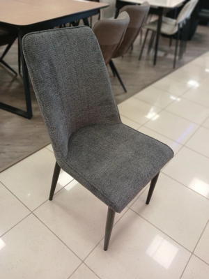 Стул "СОФТИ" (SIERRA 09 ANTRACITE / НОЖКИ ЧЕРНЫЕ)