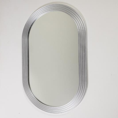 Зеркало "АНИСА" серебро. 600*1000 (СЕРЕБРО. Размер 1000 мм * 600 мм)