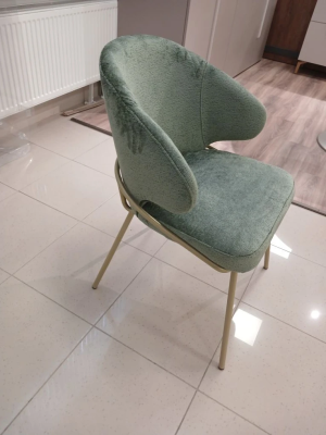 Стул кухонный DR-20059C-A	 (DAVIS -LORIS38 / ЗОЛОТО. Размер Ш610 x Г 630 x В 840 x ВС 500 мм                                                      )