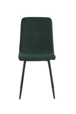 Стул кухонный Leipzig S на 4 ножках (ЗЕЛЕНЫЙ МОХ / ЧЕРНЫЙ. В 920 * Ш 440 * Г 400 мм)