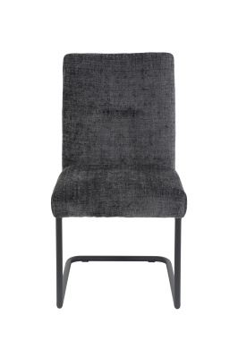 Стул кухонный балансирующий "Cleo I S" (АНТРАЦИТ / ЧЕРНЫЙ / Ш 520 * Г 630 * В 920 мм)