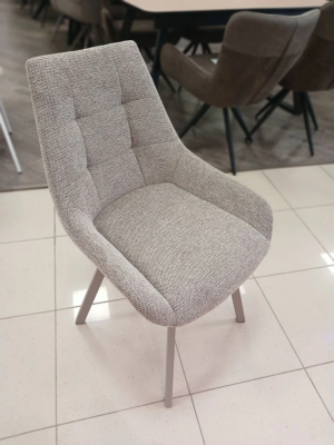 Стул "ДЖАСТИ 360" поворотный (SIERRA 04 LATTE / НОЖКИ КАПУЧИНО)