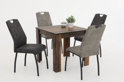 Стул кухонный Elif II S  (АНТРАЦИТ / СЕРЫЙ. Ш 440 * Г 640 * 960 мм)