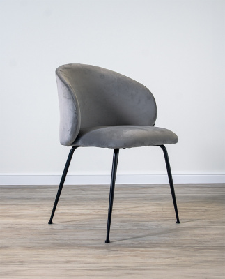 Стул кухонный С-1230 (Цвет ТКАНЬ БЕЖЕВАЯ / БЕЛЫЙ МОЛОЧНЫЙ, Размер 550 мм * 760 мм * 580 мм)