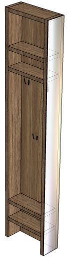 Приставка "Эвкалипт". 200*530*2350