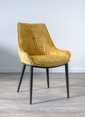 Стул кухонный DX-2404 (OTE SOLO -260,ЗОЛОТИСТО-ЖЁЛТЫЙ / GREY-2)