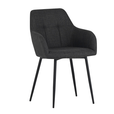 Стул кухонный "Maria S"  (Цвет АНТРАЦИТ 28 / ЧЁРНЫЙ, Размер 550 мм * 840 мм * 610 мм)