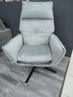 Кресло "СТРАУС". 800*1200*500 мм (МАРСЕЛЬ 12 (1 КАТЕГОРИЯ) / ЧЕРНЫЙ. Размер 800*1200*500)