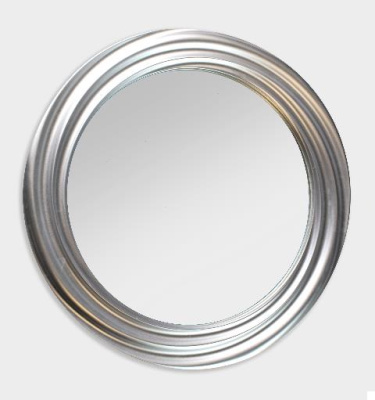Зеркало "АДЕЛЬ" серебро. Диаметр 600 мм (СЕРЕБРО. Диаметр 600 мм)