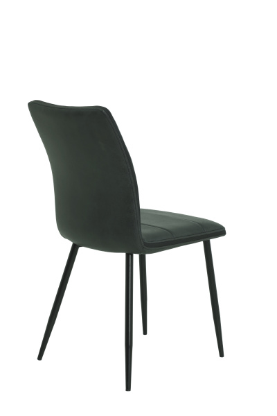 Стул кухонный "Caroline S"  (Цвет АНТРАЦИТ 46 / ЧЁРНЫЙ, Размер 440 мм * 870 мм * 570 мм)