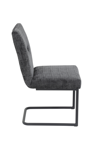 Стул кухонный балансирующий "Cleo I S" (АНТРАЦИТ / ЧЕРНЫЙ / Ш 520 * Г 630 * В 920 мм)