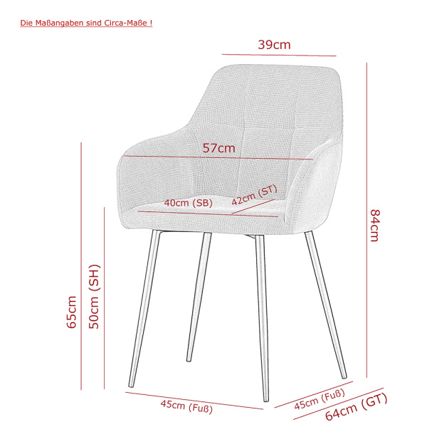Стул кухонный "Maria S"  (Цвет АНТРАЦИТ 28 / ЧЁРНЫЙ, Размер 550 мм * 840 мм * 610 мм)