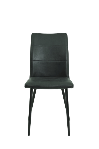 Стул кухонный "Caroline S"  (Цвет АНТРАЦИТ 46 / ЧЁРНЫЙ, Размер 440 мм * 870 мм * 570 мм)