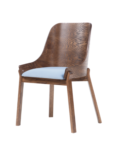 Стул кухонный "МОГАН". 580*560*870 мм (ОРЕХ АМЕРИКАНСКИЙ / NOVUS 238 СОЮЗ-М. Ш 580 * Г 560 *В 870 мм)