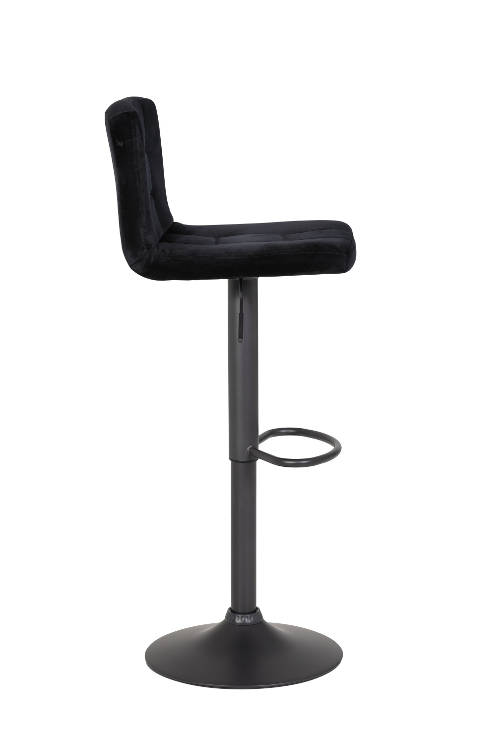 Стул барный "Amanda II H" вращающийся (Цвет ЧЁРНЫЙ 03 / СЕРЫЙ, Артикул 920352 03, Размер 400 мм * 450 мм * 850 - 1070 мм)