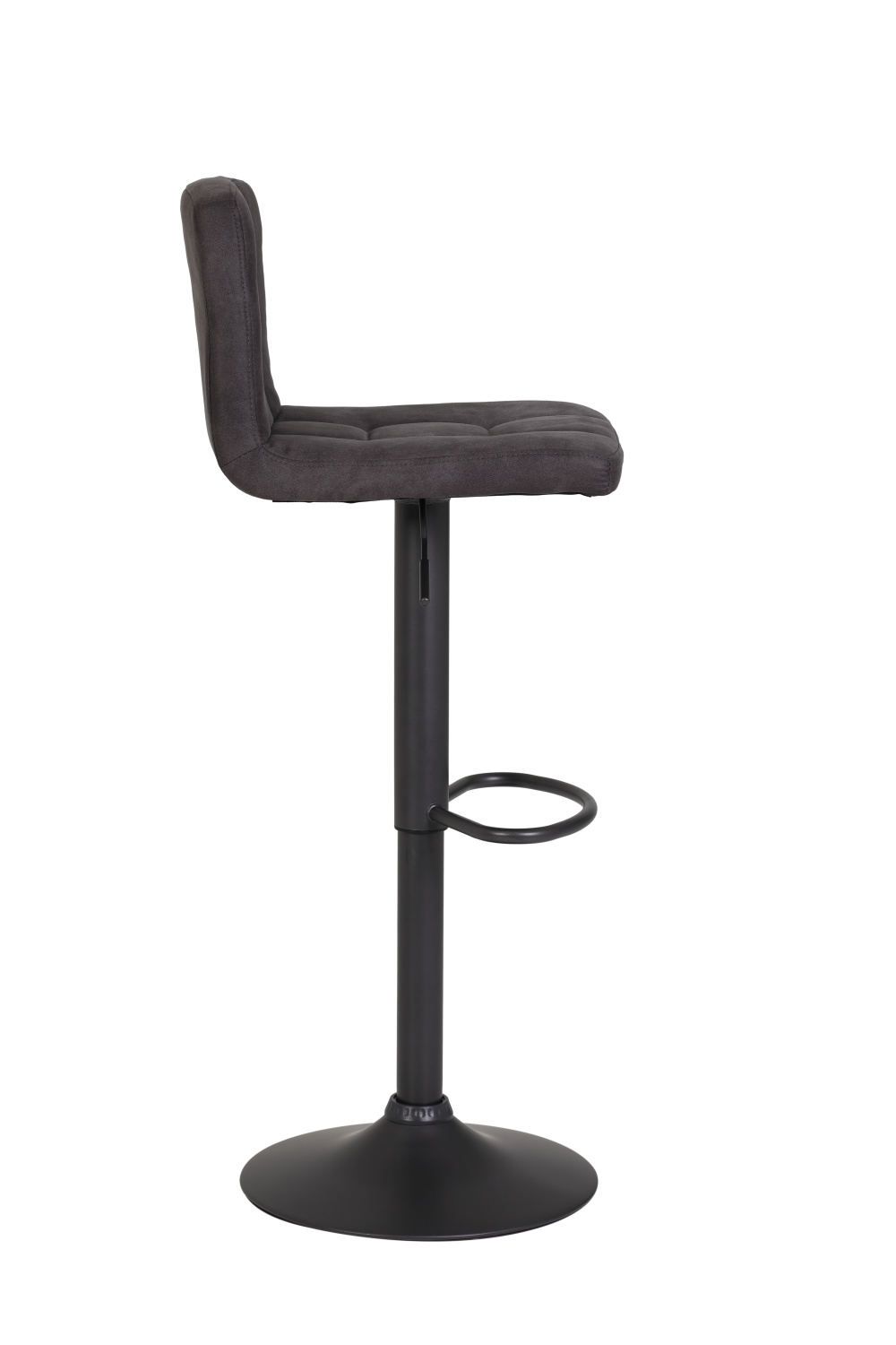 Стул барный "Amanda I H" вращающийся  (Цвет АНТРАЦИТ 46 / СЕРЫЙ, Артикул 920350 46, Размер 400 мм * 450 мм * 850 - 1070 мм)