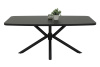 Стол обеденный Jana II T (ЧЁРНЫЙ / ЧЁРНЫЙ, 117177 03, 1800 мм * 760 мм * 1000 мм)