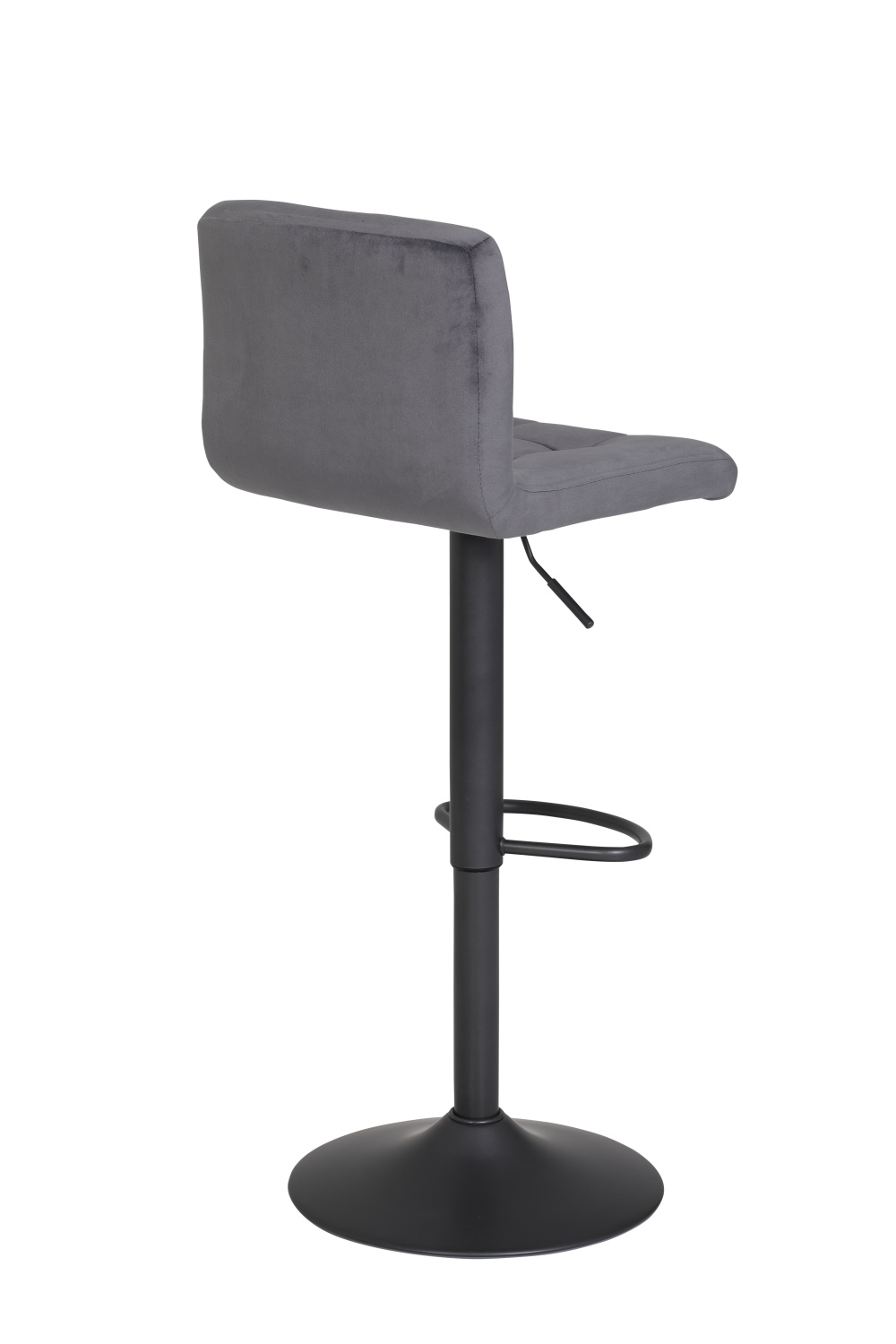 Стул барный "Amanda II H" вращающийся (Цвет СЕРЫЙ 52 / СЕРЫЙ, Артикул  920353 52, Размер 400 мм * 450 мм * 850 - 1070 мм)