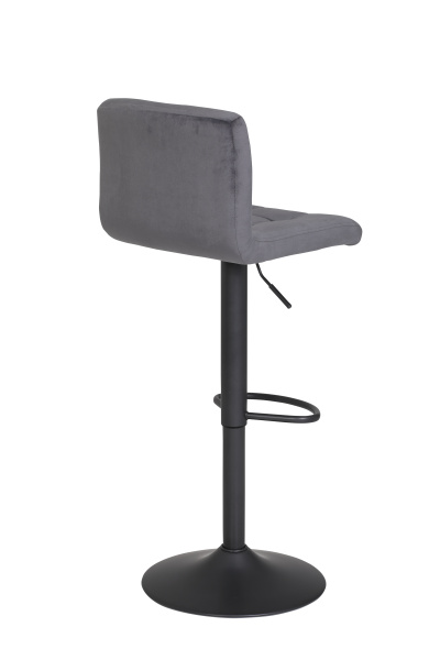 Стул барный "Amanda II H" вращающийся (Цвет СЕРЫЙ 52 / СЕРЫЙ, Артикул  920353 52, Размер 400 мм * 450 мм * 850 - 1070 мм)
