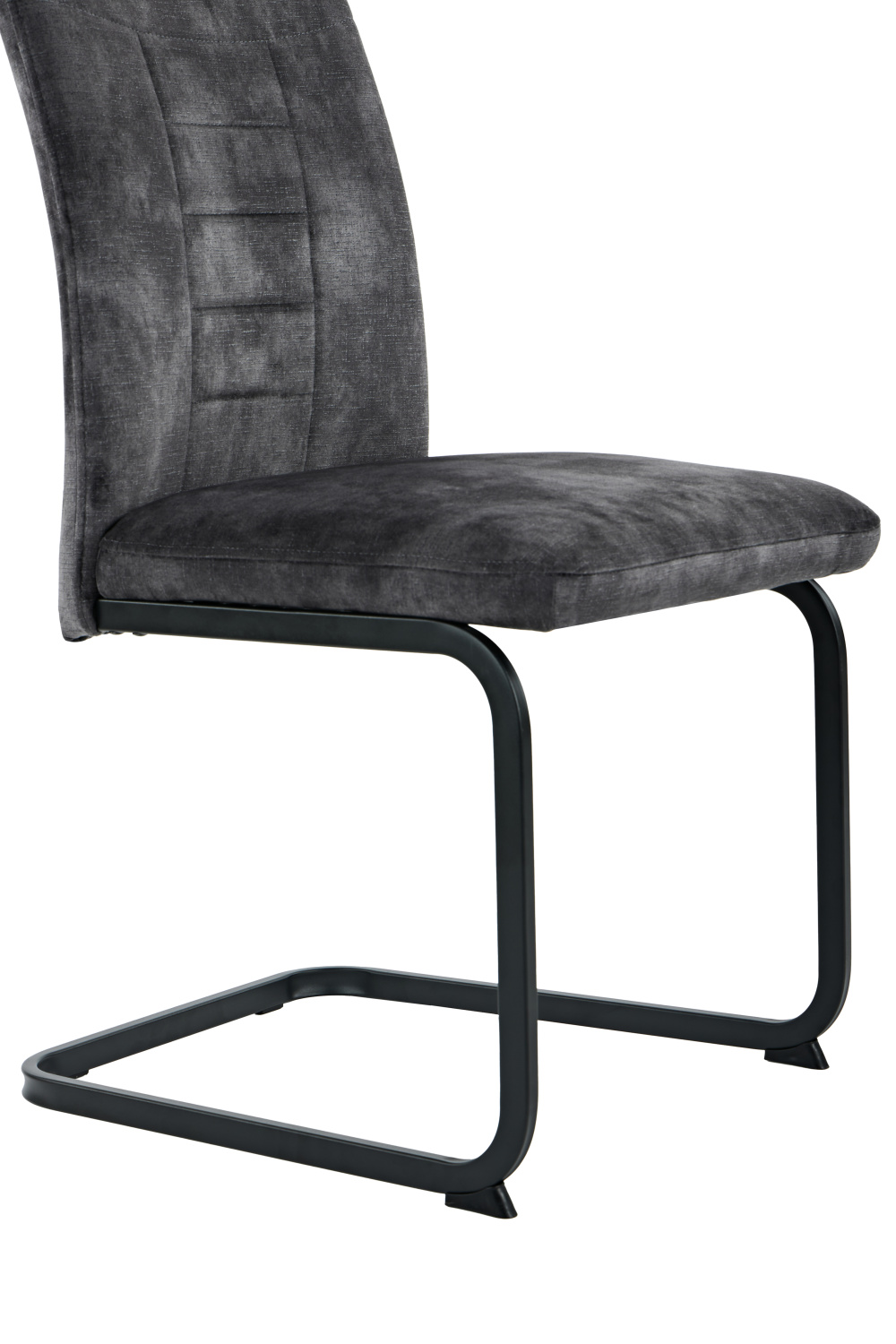 Стул кухонный Gela S XL балансирующий (ВИНТАЖНЫЙ АНТРАЦИТ / ЧЕРНЫЙ. В 980 * Ш 490 * Г 470 мм)