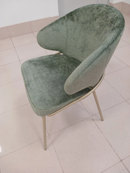 Стул кухонный DR-20059C-A	 (DAVIS -LORIS38 / ЗОЛОТО. Размер Ш610 x Г 630 x В 840 x ВС 500 мм                                                      )