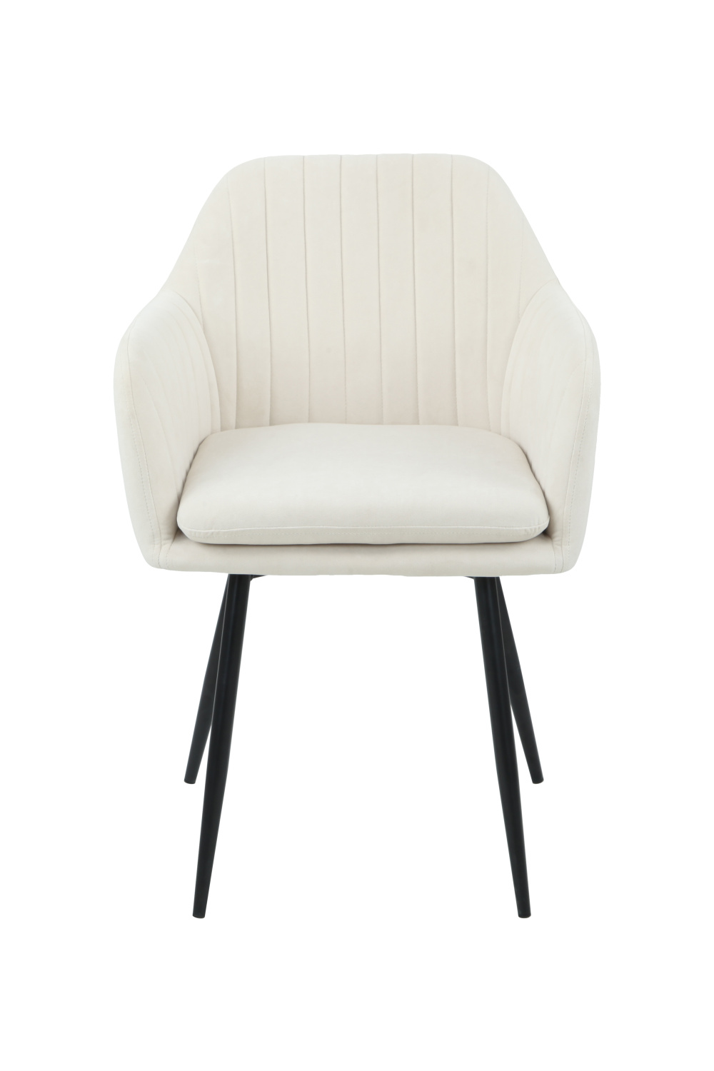 Кресло "Mila I S" (Цвет БЕЖЕВЫЙ 31 / ЧЁРНЫЙ, Размер 560 мм * 800 мм * 620 мм)