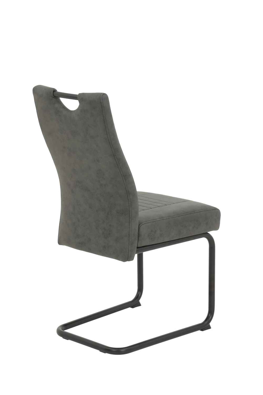 Стул кухонный "Jupiter S" балансирующий  (Цвет АНТРАЦИТ 46 / ЧЁРНЫЙ, Размер 450 мм * 940 мм * 600 мм)