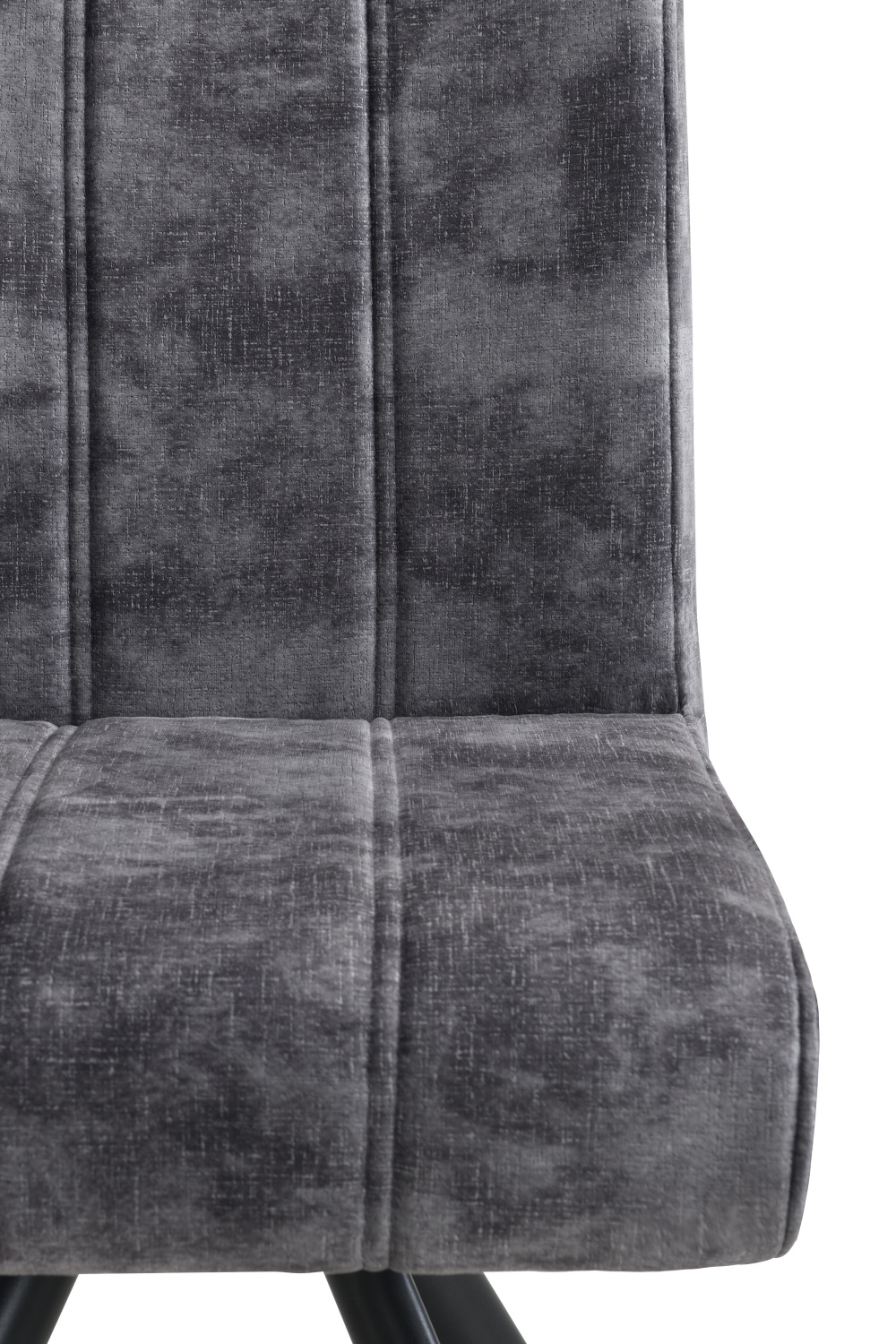 Стул поворотный PORTO S 360° (ВИНТАЖНЫЙ АНТРАЦИТ / ЧЕРНЫЙ. Ш 445* Г 650 * В 905 мм)