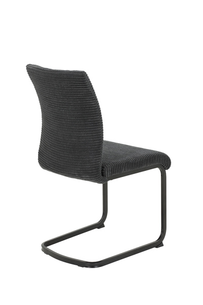 Стул кухонный "Fabia S" балансирующий (Цвет АНТРАЦИТ 28 / ЧЁРНЫЙ, Размер 420 мм * 890 мм * 590 мм)