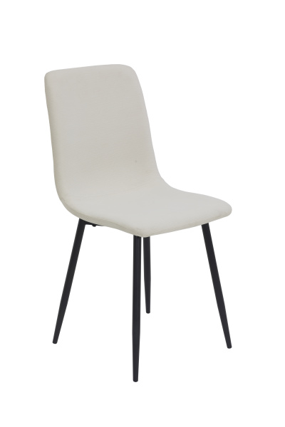 Стул кухонный Leipzig S на 4 ножках (БЕЖЕВЫЙ / ЧЕРНЫЙ. В 920 * Ш 440 * Г 400 мм )