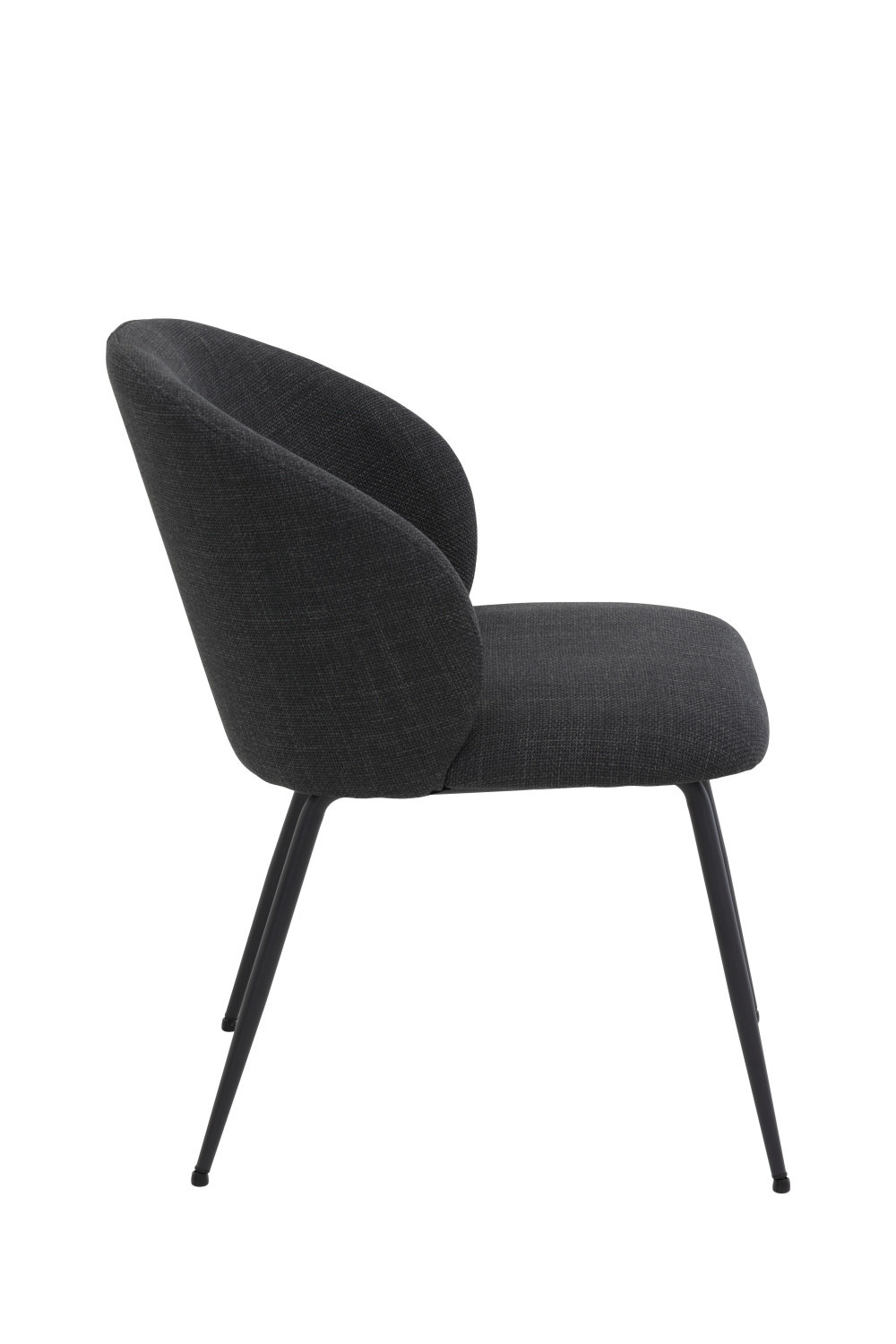 Стул кухонный Graz S на 4 ножках  (АНТРАЦИТ /ЧЕРНЫЙ. Ш 550 * Г 665 * В 790 мм )