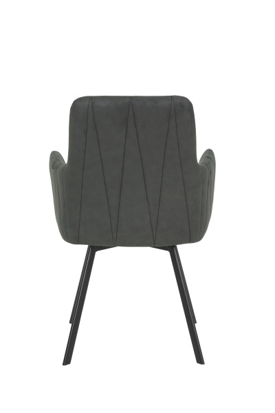 Кресло "Gesa S" поворотное (Цвет АНТРАЦИТ 46 / ЧЁРНЫЙ, Размер 580 мм * 880 мм * 630 мм)