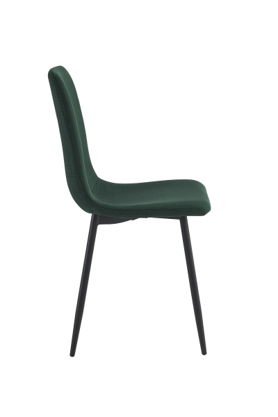 Стул кухонный Leipzig S на 4 ножках (ЗЕЛЕНЫЙ МОХ / ЧЕРНЫЙ. В 920 * Ш 440 * Г 400 мм)