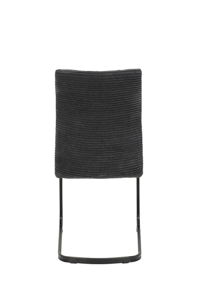 Стул кухонный "Fabia S" балансирующий (Цвет АНТРАЦИТ 28 / ЧЁРНЫЙ, Размер 420 мм * 890 мм * 590 мм)