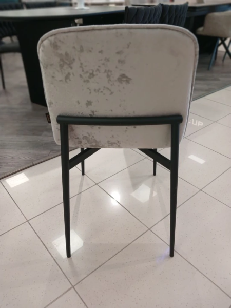 Стул "ПАРМА". 440*560*840 (CRASH 33 / ЧЕРНЫЙ МУАР. Размер ш 440 мм * г 560 мм * в 840 мм)