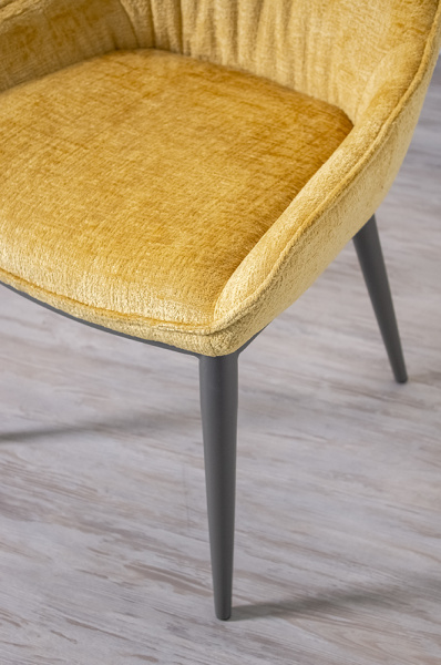 Стул кухонный DX-2404 (OTE SOLO -260,ЗОЛОТИСТО-ЖЁЛТЫЙ / GREY-2)