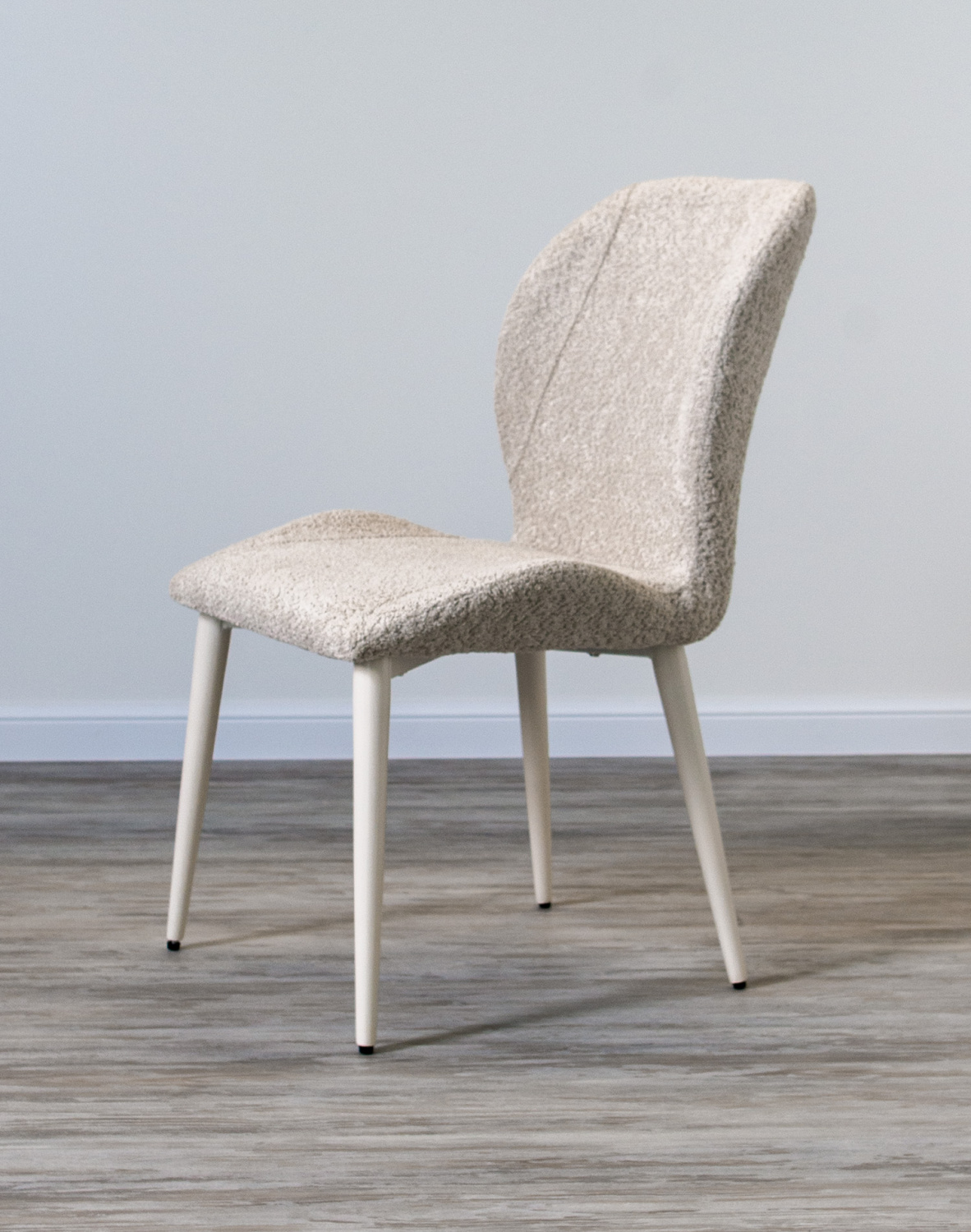 Стул кухонный DX-2376 (UF998-04, БЕЖЕВЫЙ / БЕЛЫЙ МОЛОЧНЫЙ WHITE-2)