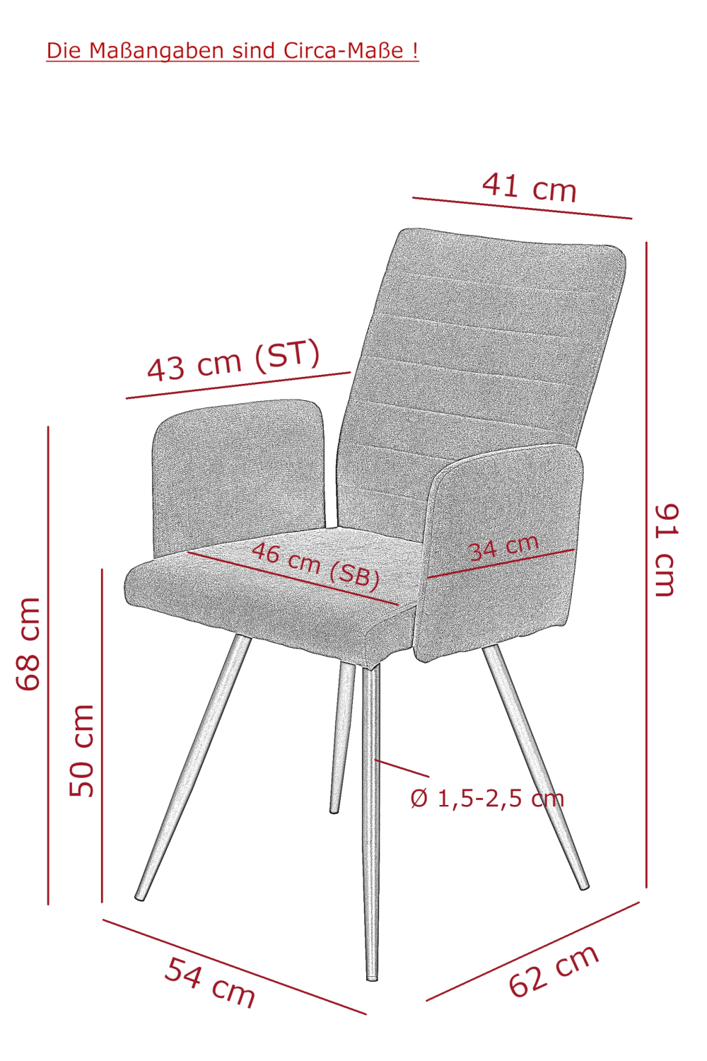 Стул кухонный "Paris S"  (АНТРАЦИТ / ЧЕРНЫЙ / Ш 540 * Г 615 * В 910 мм)