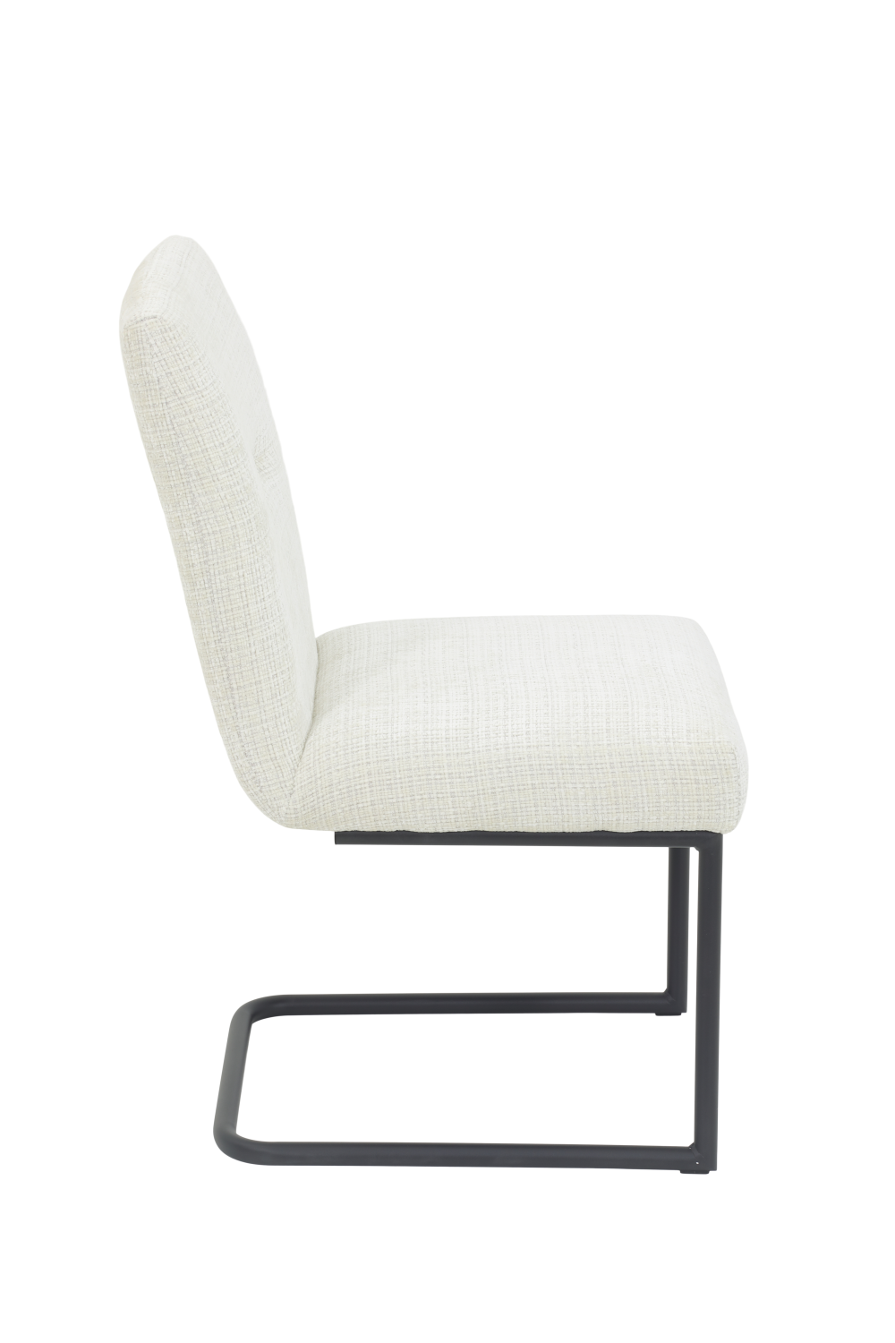 Стул кухонный балансирующий "Cleo I S" (КРЕМОВЫЙ / ЧЕРНЫЙ / Ш 520 * Г 630 * В 920 мм)