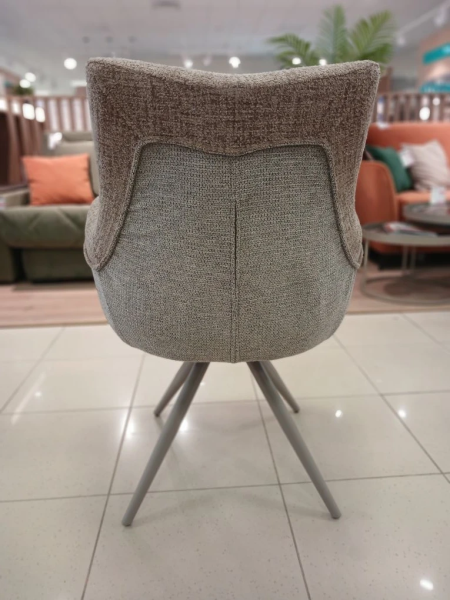 Стул "МАО 360" поворотный (MELODY 04 + SIERRA 04 / НОЖКИ КАПУЧИНО)