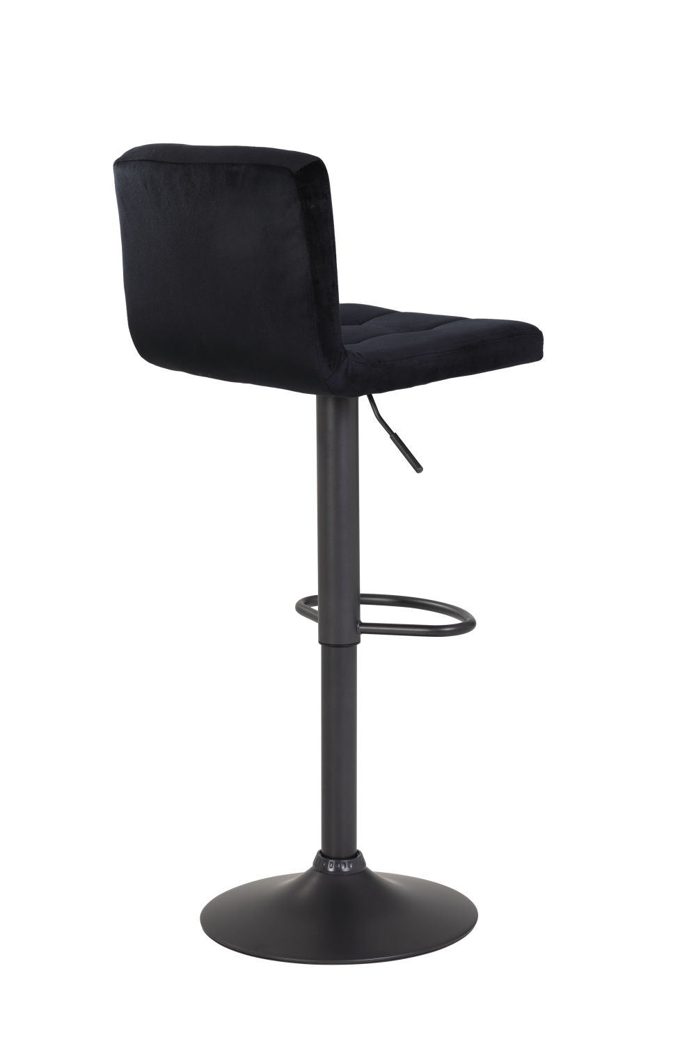 Стул барный "Amanda II H" вращающийся (Цвет ЧЁРНЫЙ 03 / СЕРЫЙ, Артикул 920352 03, Размер 400 мм * 450 мм * 850 - 1070 мм)