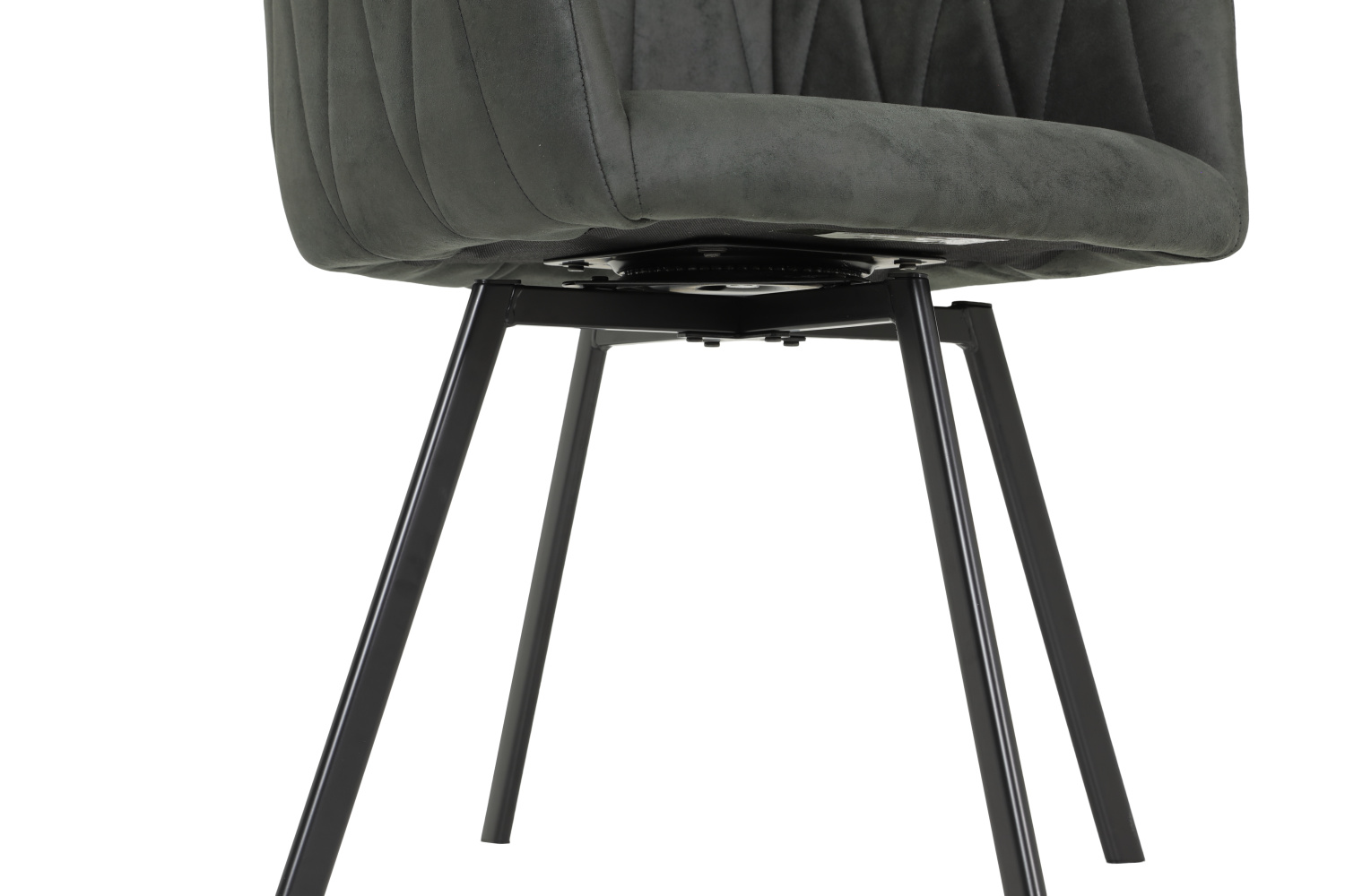 Кресло "Gesa S" поворотное (Цвет АНТРАЦИТ 46 / ЧЁРНЫЙ, Размер 580 мм * 880 мм * 630 мм)