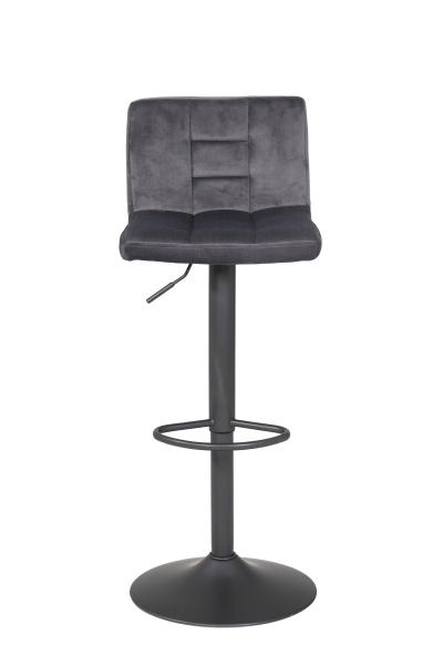 Стул барный "Amanda II H" вращающийся (Цвет СЕРЫЙ 52 / СЕРЫЙ, Артикул  920353 52, Размер 400 мм * 450 мм * 850 - 1070 мм)