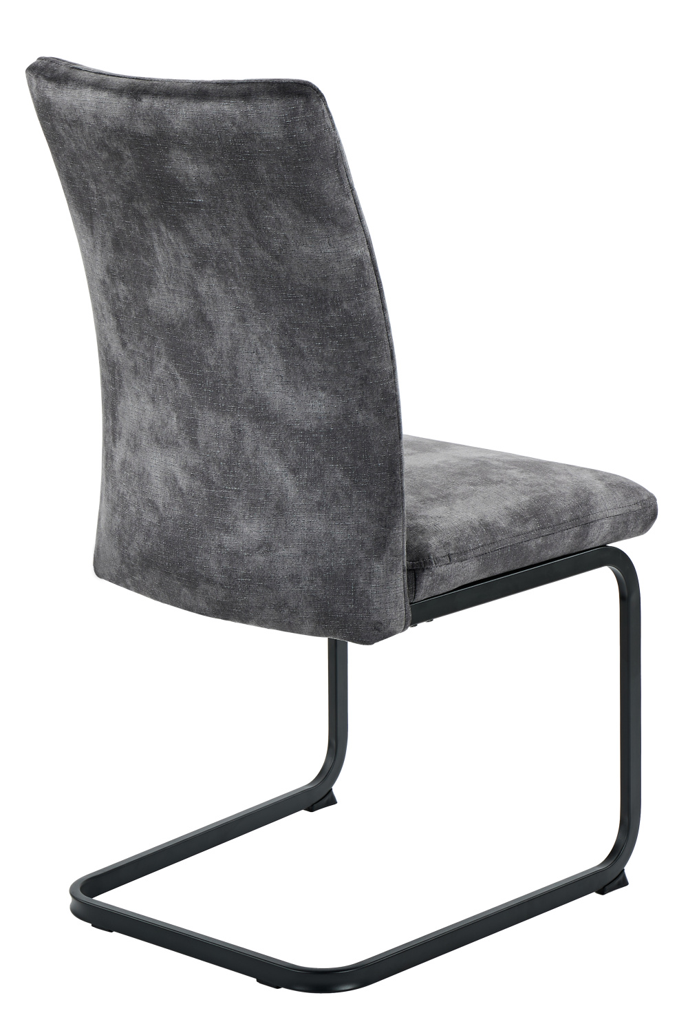 Стул кухонный Gela S XL балансирующий (ВИНТАЖНЫЙ АНТРАЦИТ / ЧЕРНЫЙ. В 980 * Ш 490 * Г 470 мм)