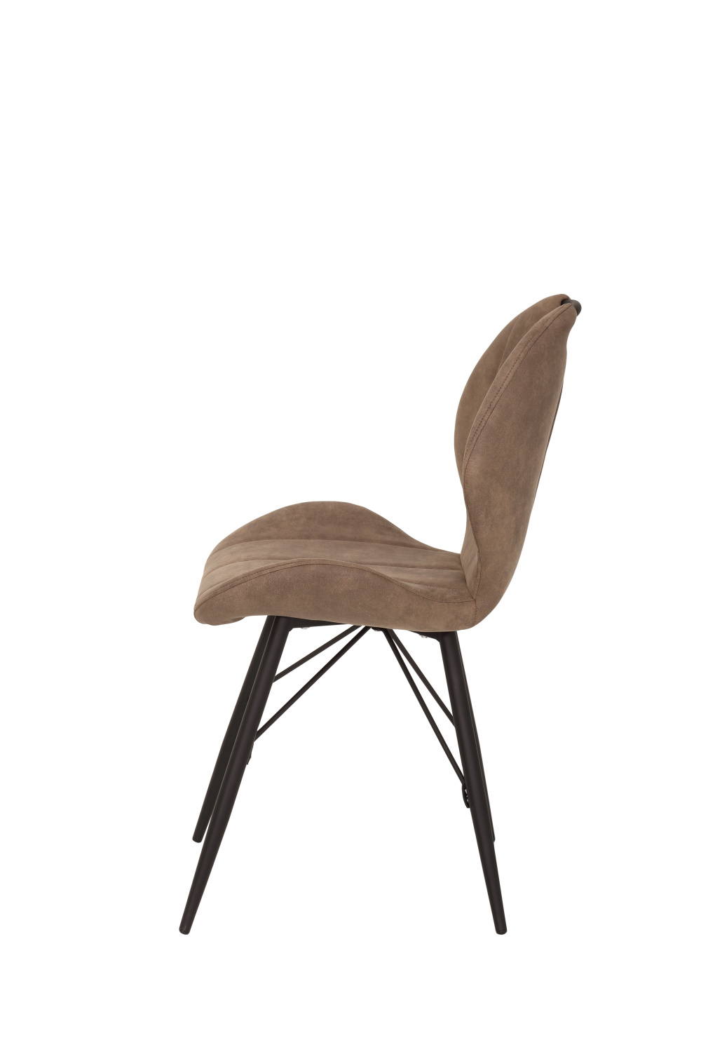 Стул кухонный "Kate S" (Цвет ШЛАММ 72 / ЧЁРНЫЙ, Артикул  920236 72, Размер 500 мм * 560 мм * 860 мм)