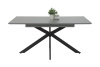 Стол обеденный Chiara T  (МРАМОР СЕРЫЙ МАТОВЫЙ / АНТРАЦИТ, 920865 65/28, 1600 мм - 2000 мм * 760 мм * 900 мм)