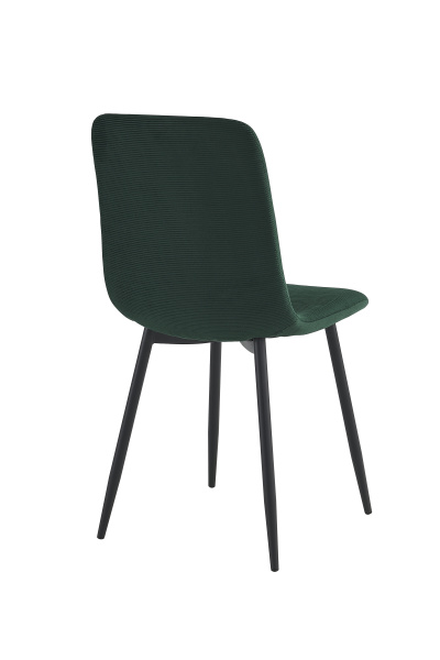 Стул кухонный Leipzig S на 4 ножках (ЗЕЛЕНЫЙ МОХ / ЧЕРНЫЙ. В 920 * Ш 440 * Г 400 мм)