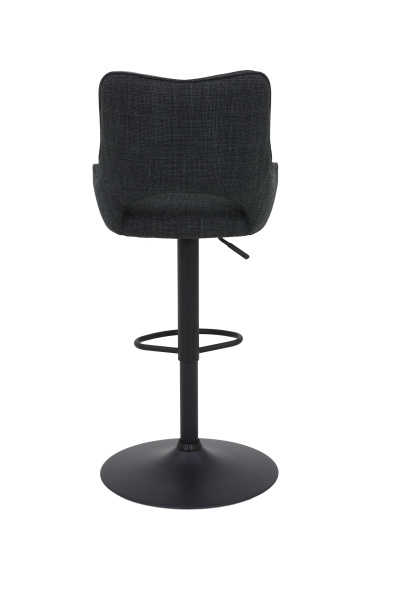 Стул барный Rockport H поворотный 360° (АНТРАЦИТ / ЧЕРНЫЙ. Ш 495 * Г 570 * В 980-1195 мм)