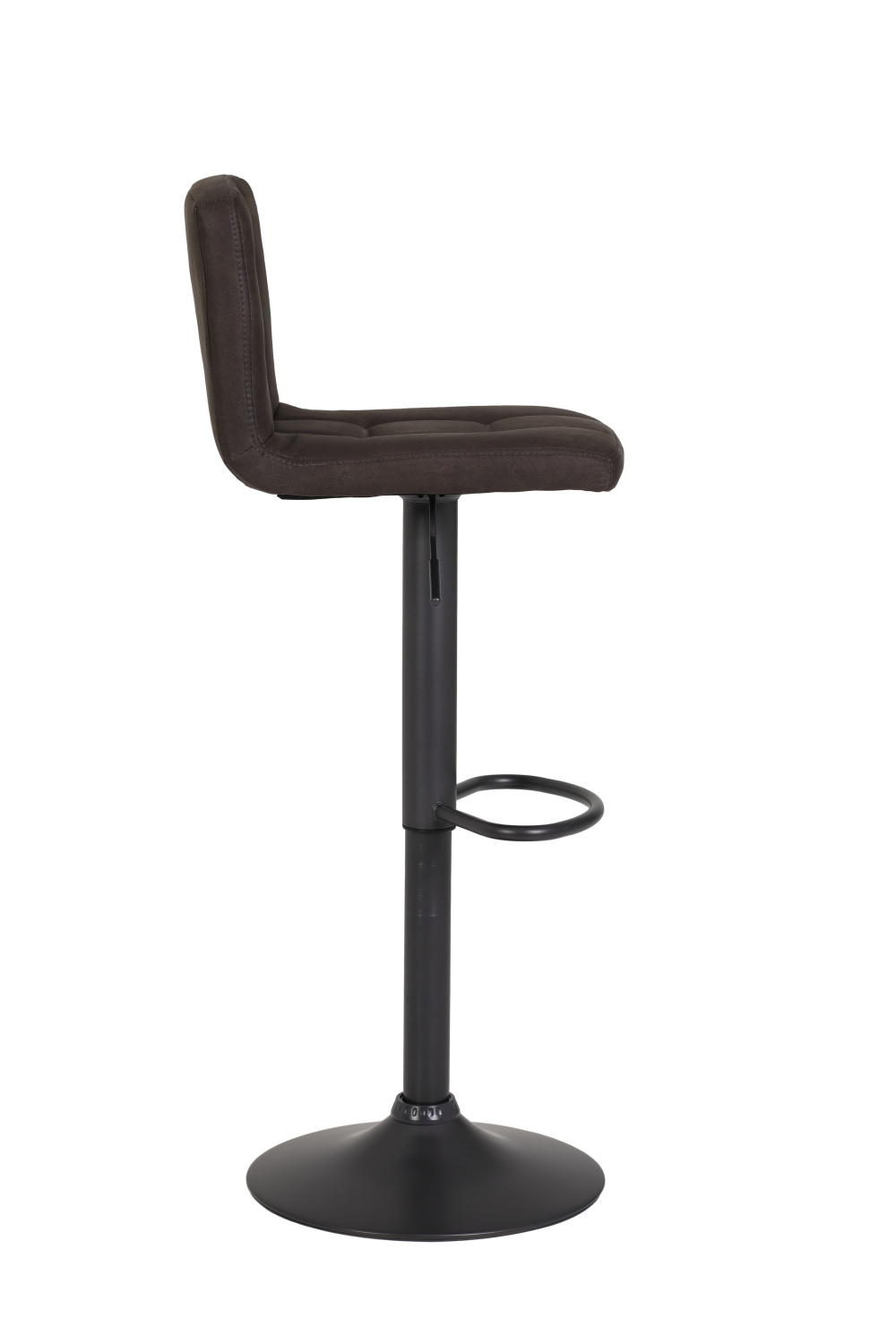 Стул барный "Amanda I H" вращающийся  (Цвет ШЛАММ 72 / СЕРЫЙ, Артикул 920351 72, Размер 400 мм * 450 мм * 850 - 1070 мм)